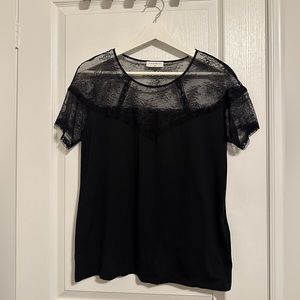 Brand New Sandro Lace T-shirt